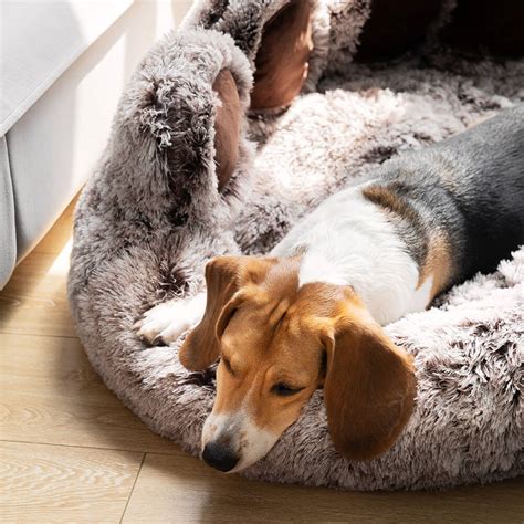 funny fuzzy dog bed|soft fuzzy dog beds.